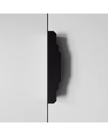 Maniglia per mobile in ottone KARLA BLACK maniglia design fissata verticalmente