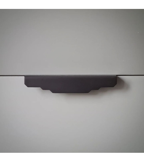 Maniglia per mobile in ottone KARLA BLACK maniglia design