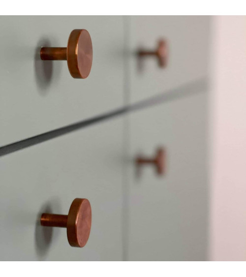 Pomolo per mobile in ottone NENA M design
