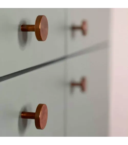 Pomolo per mobile in ottone NENA M design