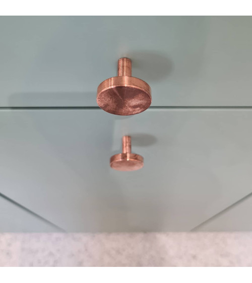 Pomolo per mobile in ottone NENA M design