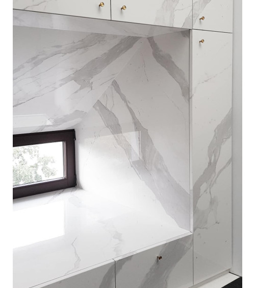 Pomello per mobile in ottone VERA S maniglia design