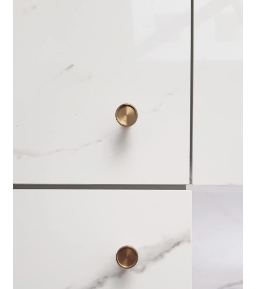 Pomello per mobile in ottone VERA S maniglia design