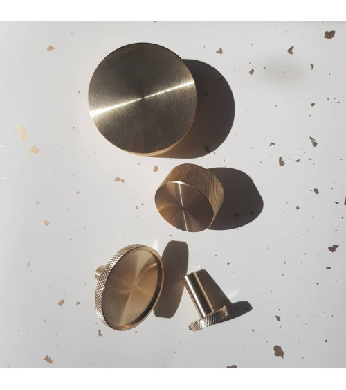 Pomello per mobile in ottone VERA S maniglia design
