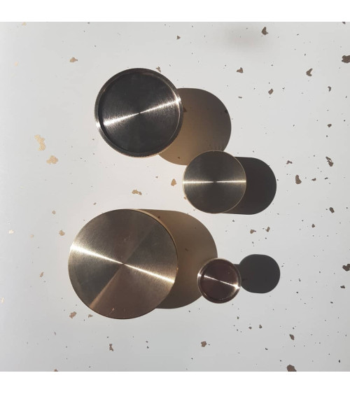 Pomello per mobile in ottone VERA S maniglia design