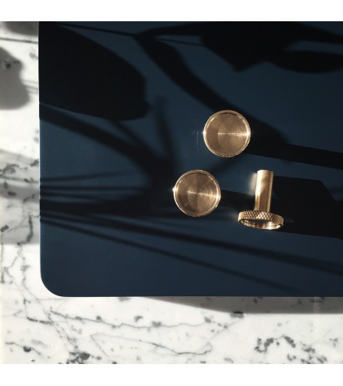Pomello per mobile in ottone VERA S maniglia design
