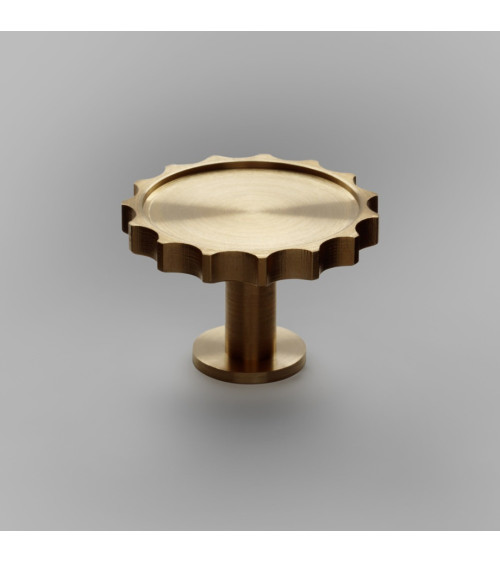 Appendiabiti da parete ottone Lexi - maniglia design