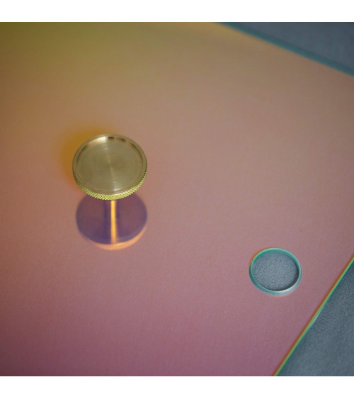 Pomello per mobile in ottone VERA S maniglia design