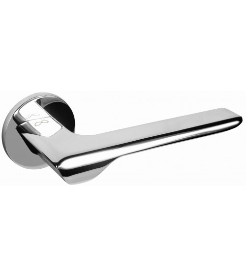 Maniglia per porta in zamak LIGNE ferramenta design