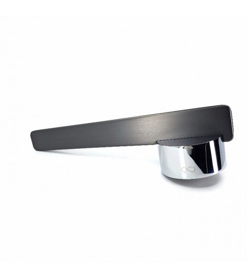 Maniglia per porta in zamak JUMELLE design
