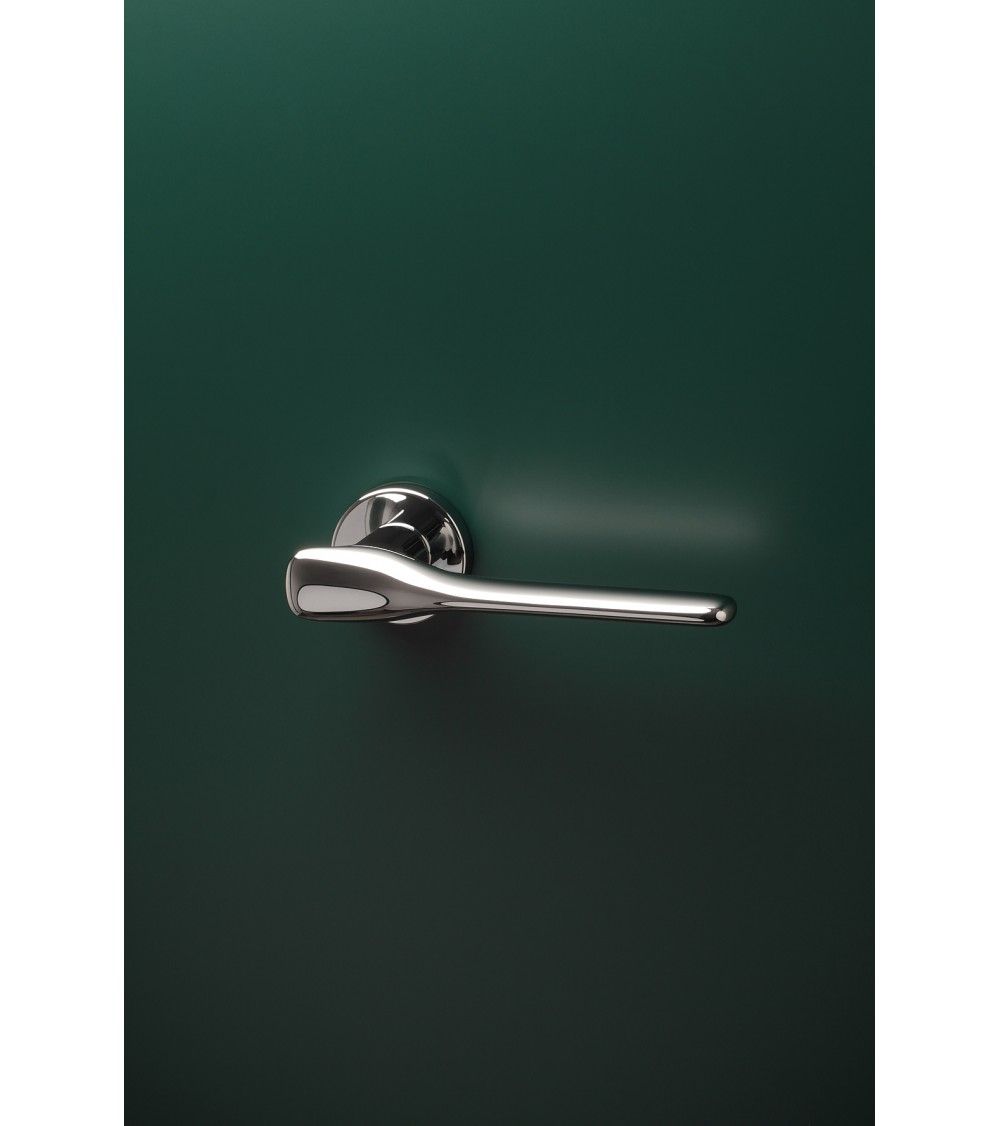 Maniglia per porta in cromo lucido ORCHIDE maniglia design