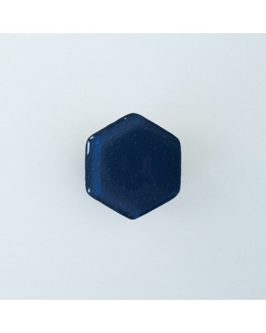 Pomello per mobile in vetro blu notte