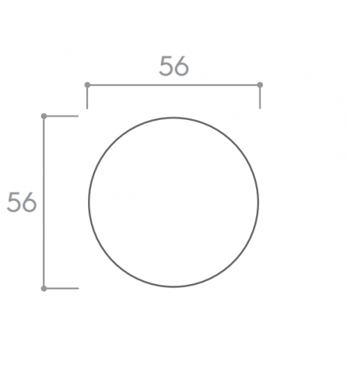 Pomolo per porta classico CO ORBIS rotondo - maniglia design
