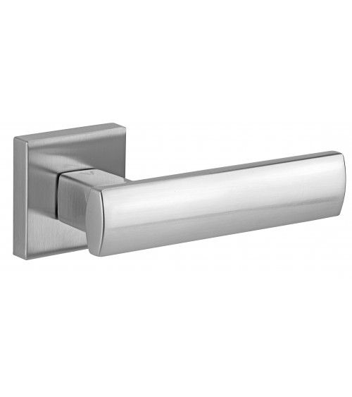 Maniglia per porta cromata satinata LIBRA ferramenta design