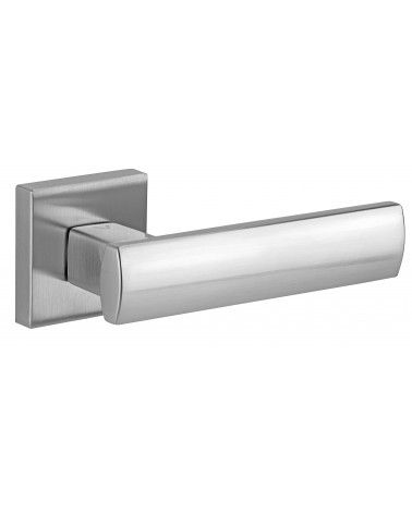 Maniglia per porta cromata satinata LIBRA ferramenta design