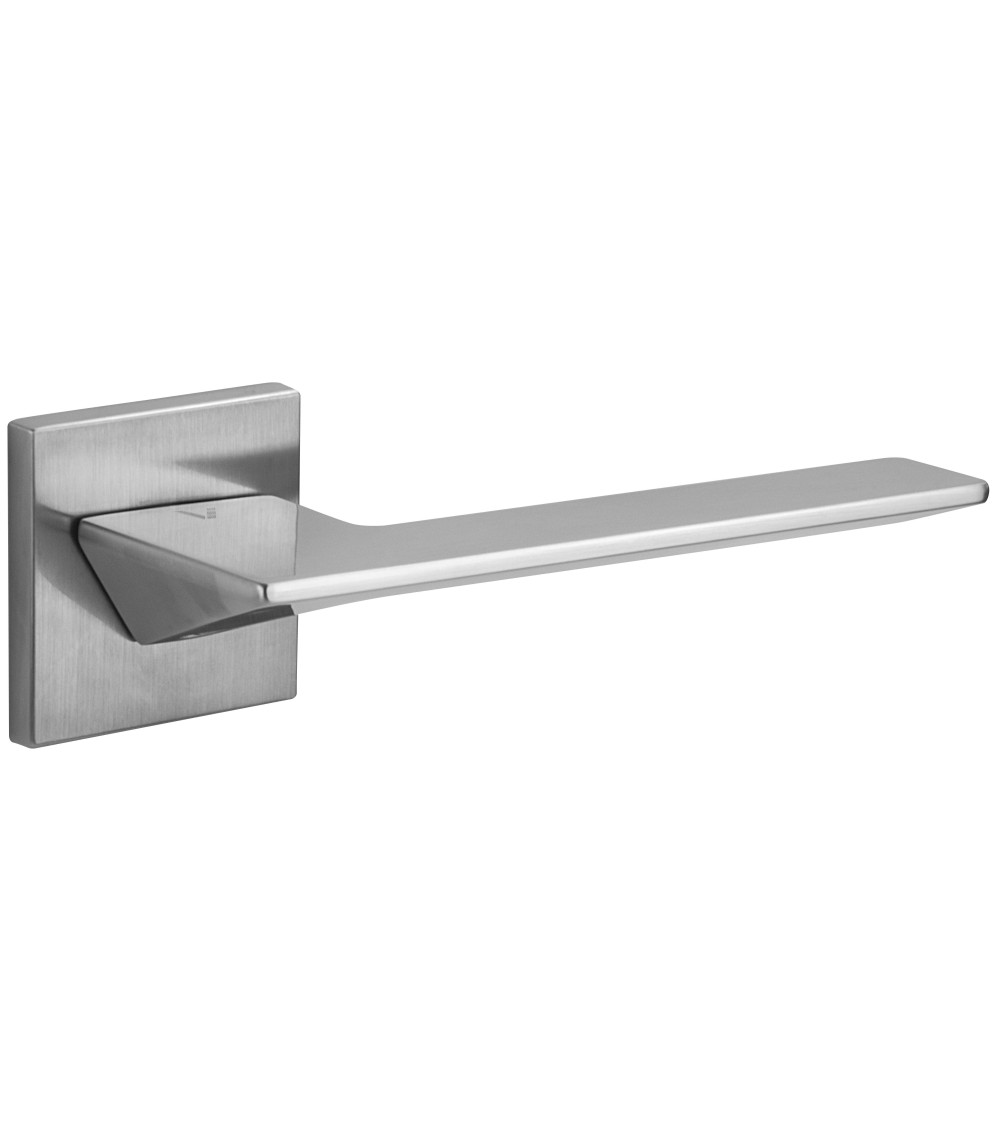 Maniglia da porta cromo satinato VS VIP quadrata - maniglia design