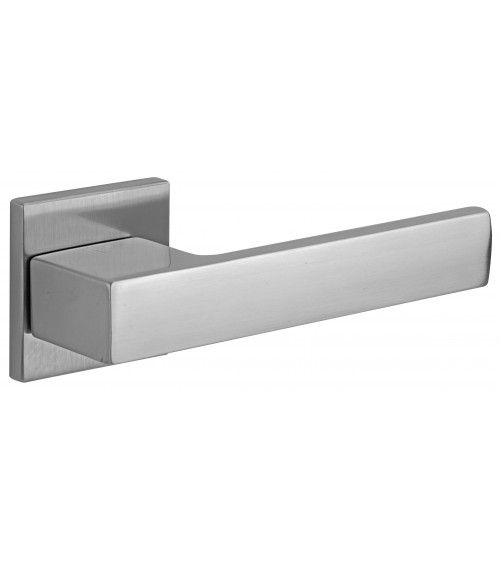 Maniglia per porta cromo satinato TOTAL design