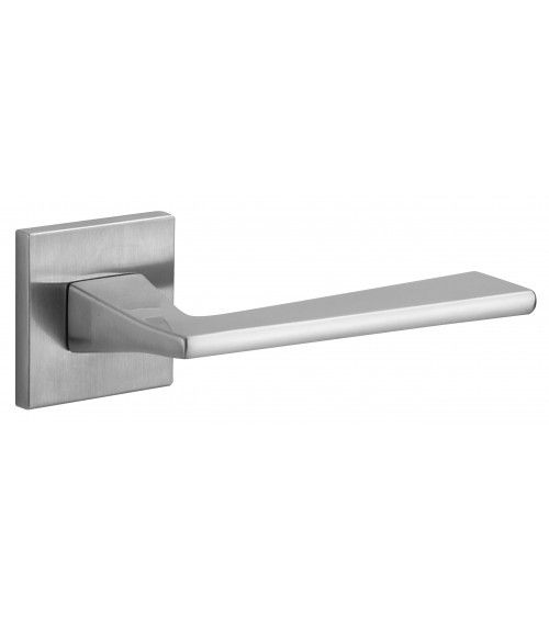 Maniglia per porta in cromo satinato VS SPY quadrata - maniglia design