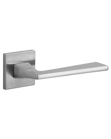 Maniglia per porta in cromo satinato VS SPY quadrata - maniglia design