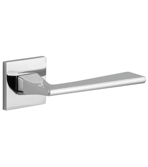 Maniglia per porta in cromo satinato VS SPY quadrata - maniglia di design
