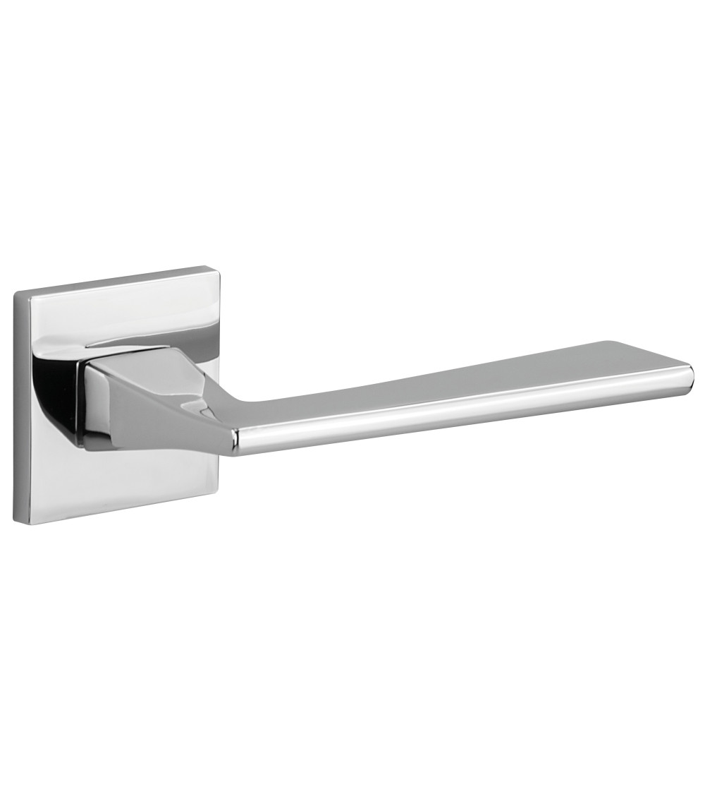 Maniglia per porta cromo lucido VS SPY quadrata – maniglia design