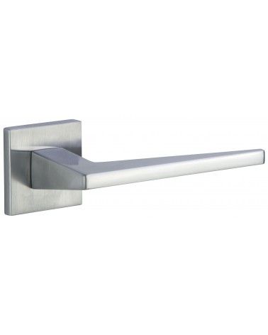 Maniglia per porta in cromo satinato LIMA FIT ferramenta design