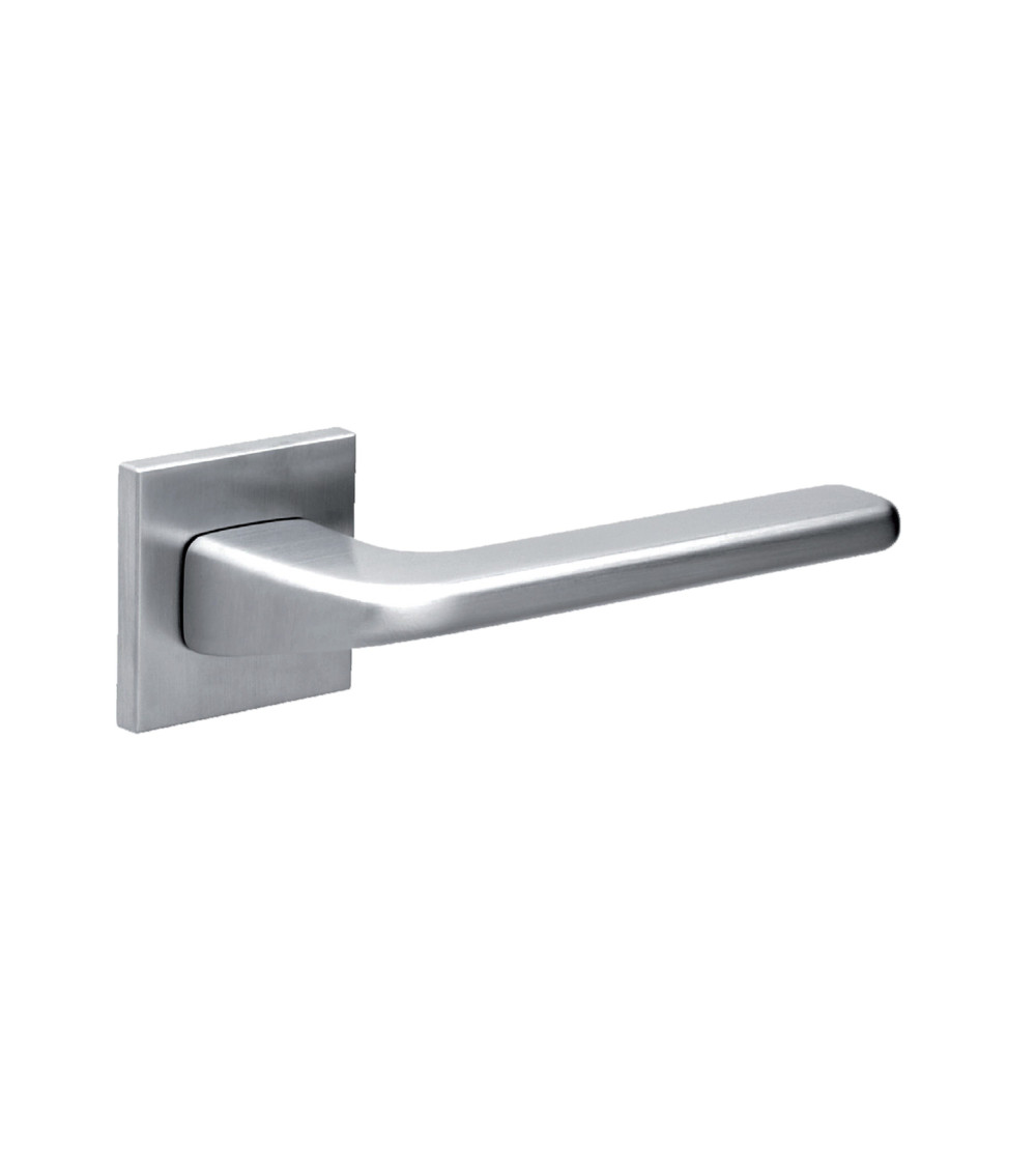 Maniglia per porta cromo satinato DIVO ferramenta design