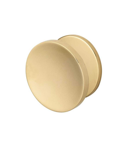 Pomello di tiraggio per cancello rotondo cavo in ottone B608