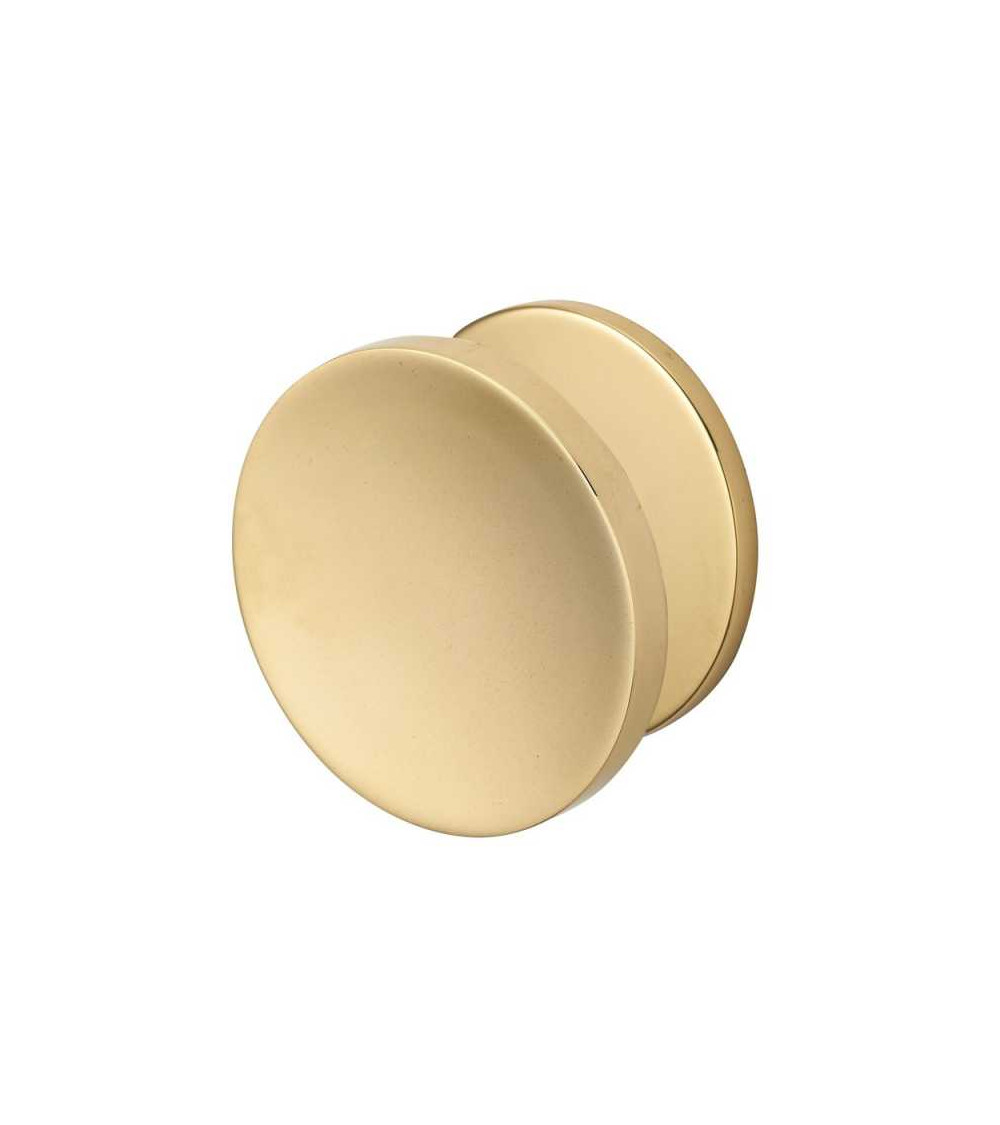 Pomello di tiraggio per cancello rotondo cavo in ottone B608