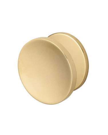 Pomello di tiraggio per cancello rotondo cavo in ottone B608