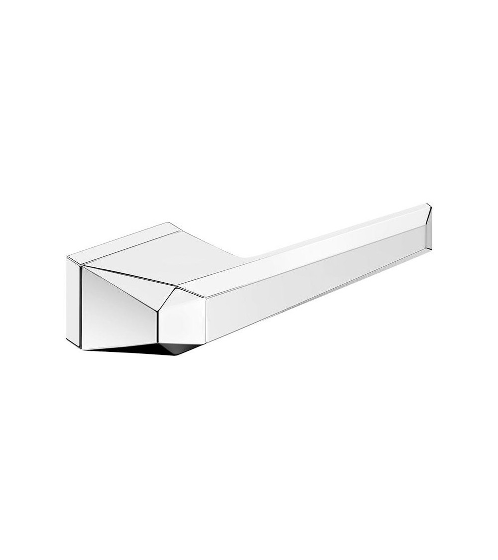 Maniglia per porta cromata lucida Prisme design