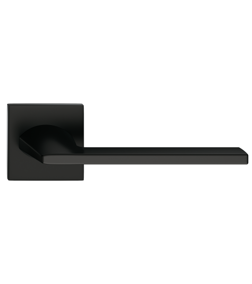 Maniglia per porta nera Harmony design