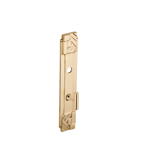 Set di placche di pulizia art déco con pulsante a tubo - blocco/sblocco - P361CONDB27