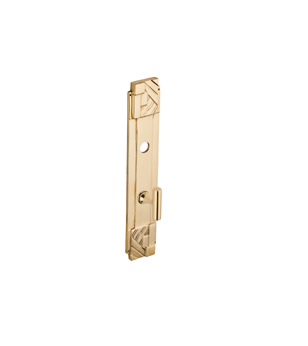 Set di placche di pulizia art déco con pulsante a tubo - blocco/sblocco - P361CONDB27
