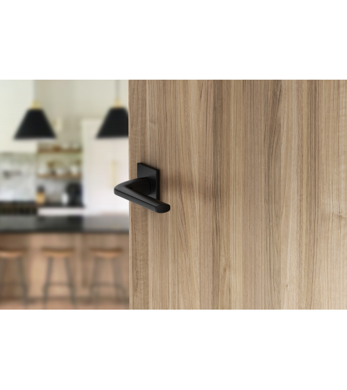 Maniglia per porta nera Scandi slim maniglia design