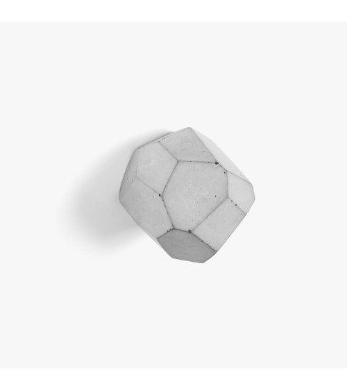 Pomello per mobile ROCKY cemento grigio