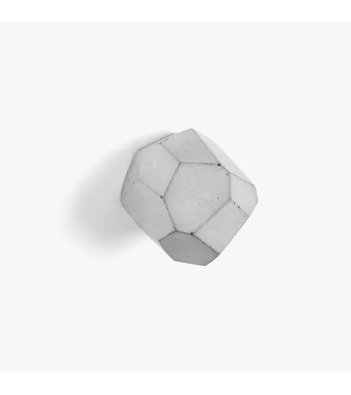Pomello per mobile ROCKY cemento grigio