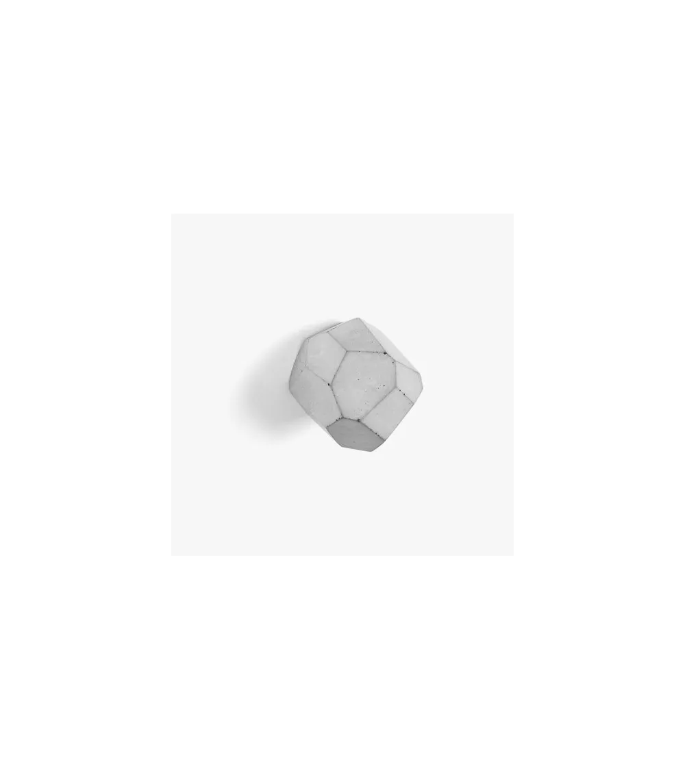 Pomello per mobile ROCKY cemento grigio