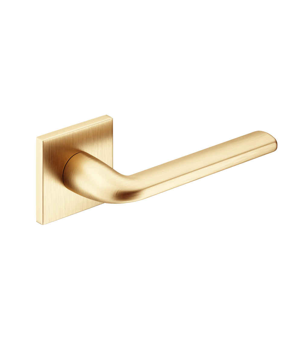 Maniglia per porta oro opaco Scandi slim maniglia design