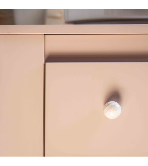 Pomello per mobile in legno di faggio Rosa talpa design