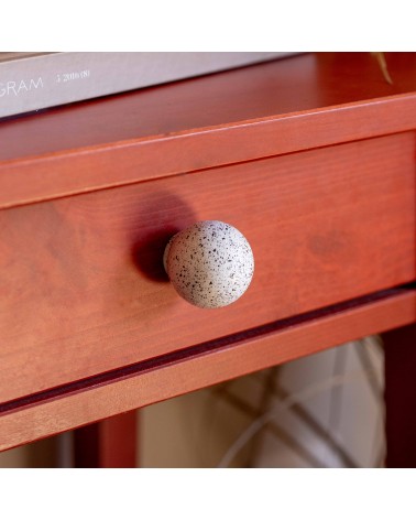 Pomello per mobile in legno di Faggio Mélange - maniglia design