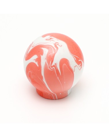 Pomello per mobile in legno di Faggio Rosso ciliegia - maniglia design