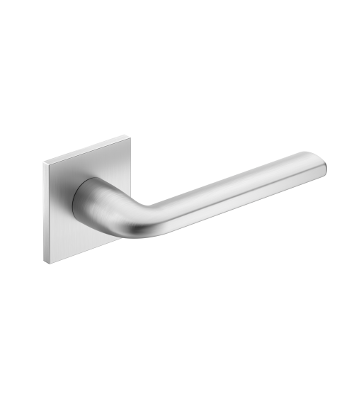 Maniglia per porta in cromo satinato Scandi slim design