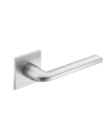 Maniglia per porta in cromo satinato Scandi slim design
