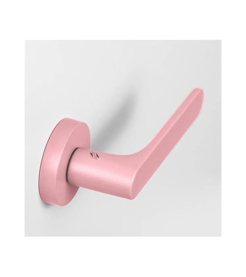 Maniglia per porta color rosa antico - Moon One Ronde