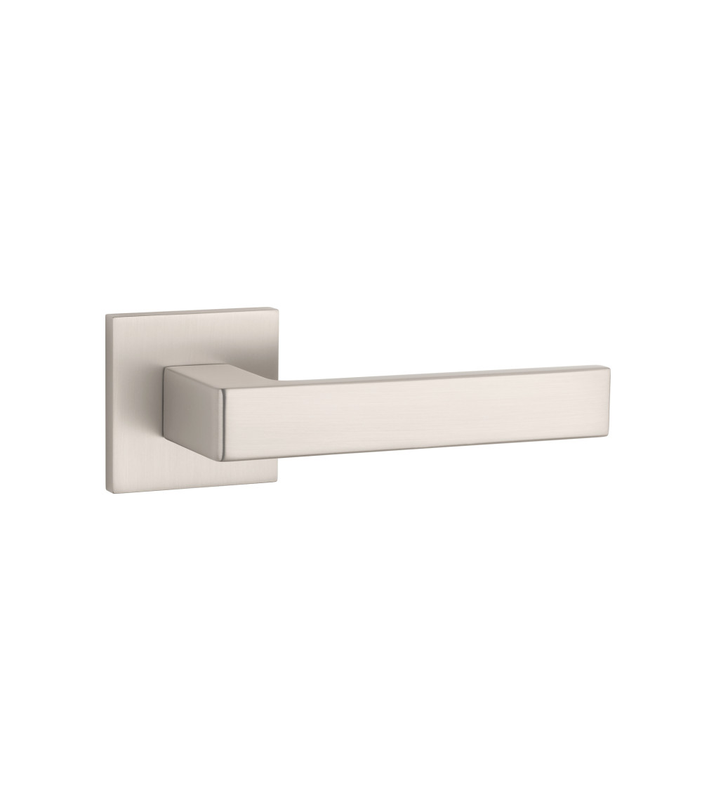 Maniglia per porta nichel satinato SULLA maniglia design