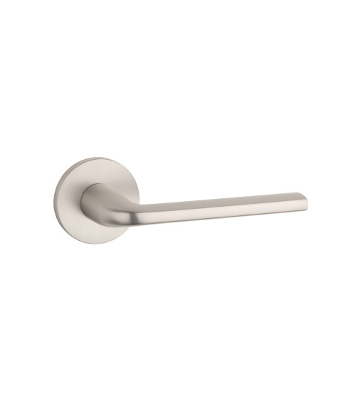 Maniglia per porta OLEANDRO ferramenta design nichel satinato