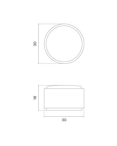 Pomello per mobile AS 1061 con dimensioni