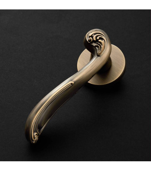Maniglia per porta cuero pelle ERIS maniglia design