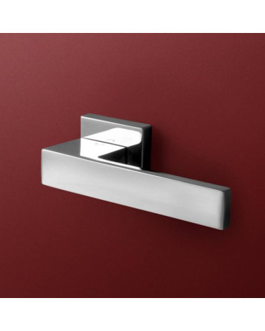 Maniglia per Porta Bicolore Cromo/bianca Raffinata - Modello TOTAL
